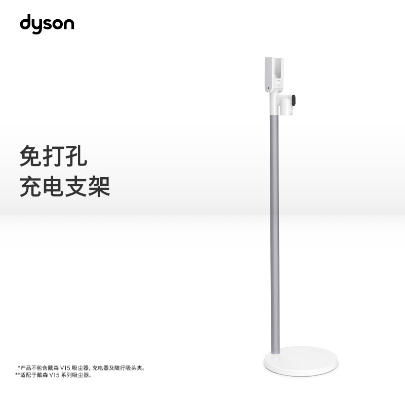 戴森(Dyson) V15 Dok 免打孔充电支架戴森人气配件!适用于V15系列吸尘器 墙壁免打孔 整洁存放高清大图