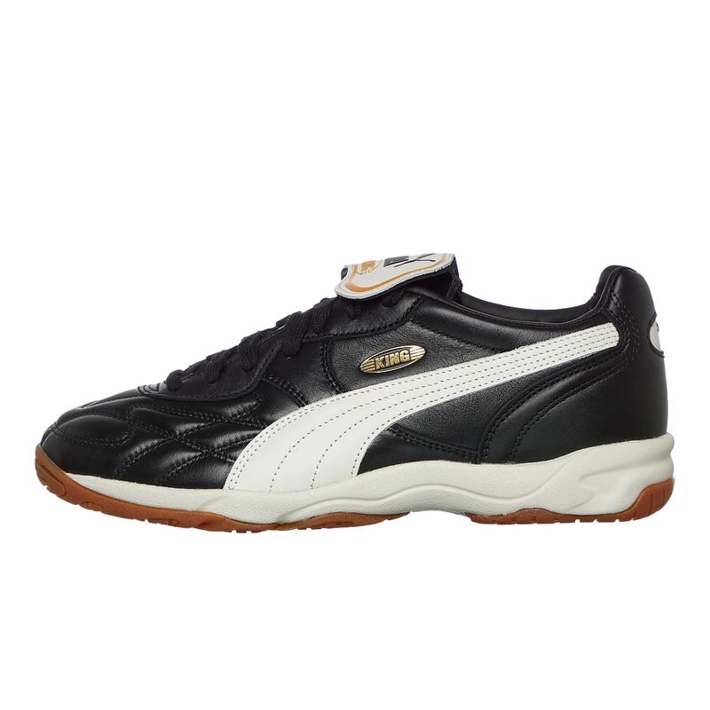 彪马(Puma)Puma黑金女子室内训练鞋轻便缓震防滑综合健身鞋 Puma_Black_/_Warm_White 38