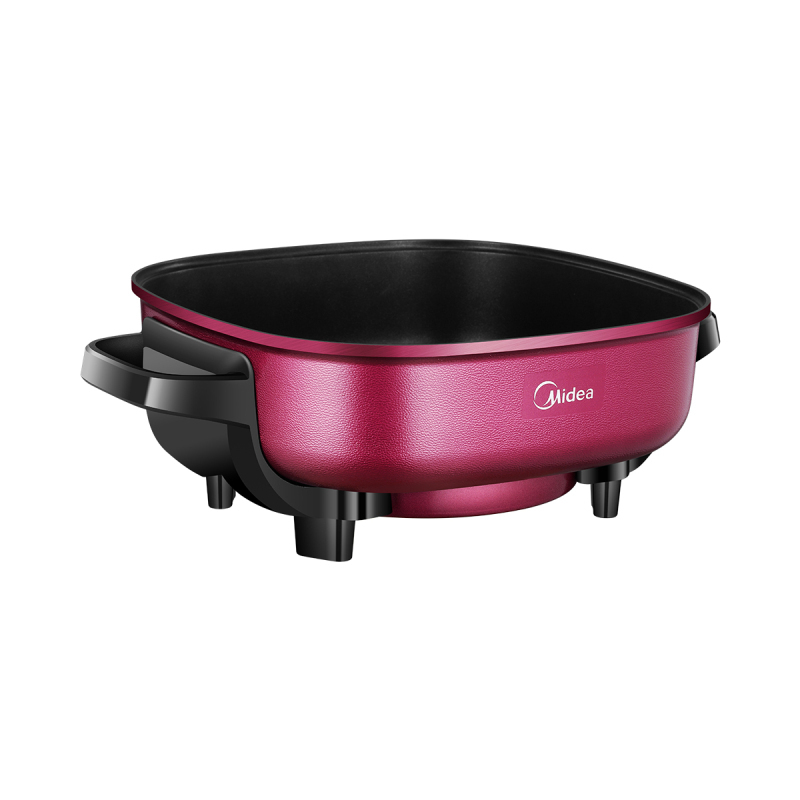 美的(Midea) 电火锅MC-LHN30D 家用6L大容量多功能电煮锅炒菜电热锅韩式多用途锅