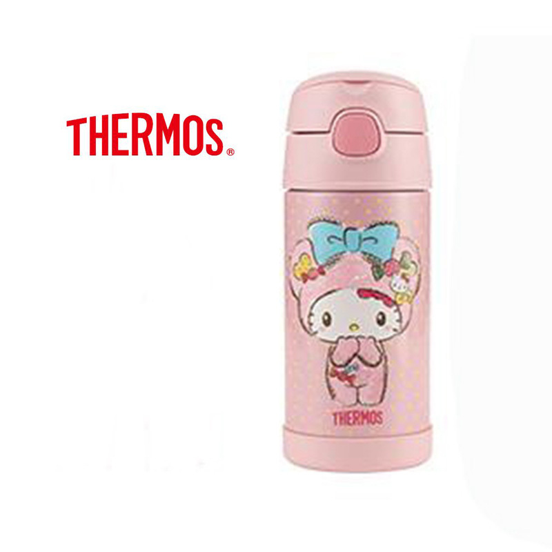 THERMOS膳魔師儿童吸管杯F4011 DRM(BLA)