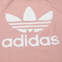 阿迪达斯(adidas)三叶草女士圆领套头衫运动休闲卫衣DH4432