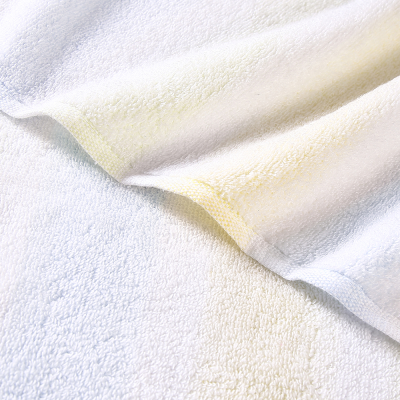 梦洁(MENDALE) 幻彩流年系列纯棉毛巾 礼盒 一方一面(蓝)1010989032 34*70cm 34*34cm高清大图