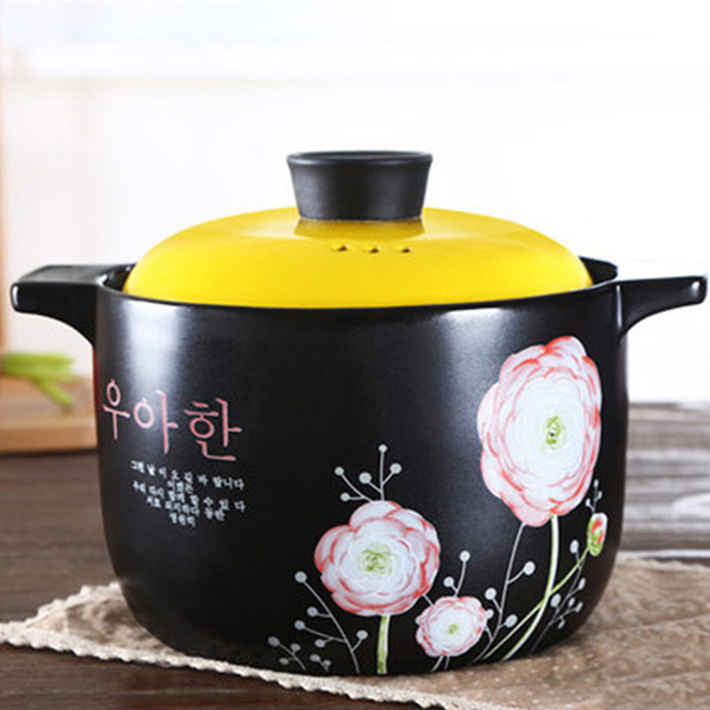 顺祥陶瓷沃尚广府煲砂煲汤煲汤锅锅炖煲陶瓷炖锅5.2L
