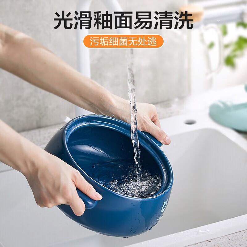 小熊(Bear) 砂锅煲汤啫啫煲煮粥熬药煎药中药锅炖锅 耐热久烧不裂CP-G0026-P02 3.5L高清大图