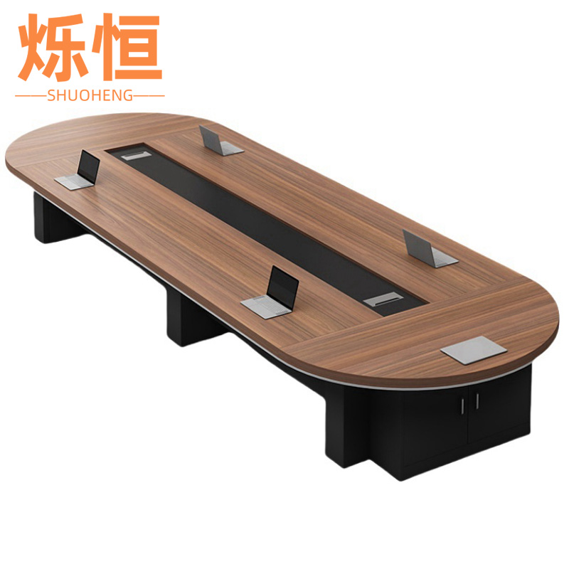 烁恒洽谈桌160*60*75cm张高清大图