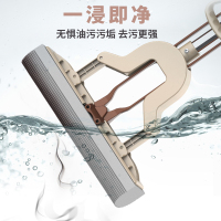 正品太太乐海绵拖把家用免手洗对折拖把胶棉大号卫生间吸水拖把
