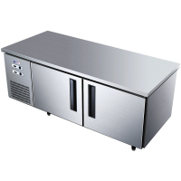 星星工作台 TS-358Y 商用厨房奶茶店烘焙店1.5米冷冻冷藏双温操作台卧式冰柜