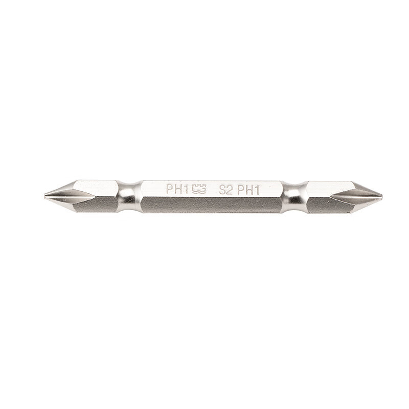 长城精工双头旋具头螺丝批刀杆65mm旋具杆批头6.3mm系列4.5mmPH1 480201