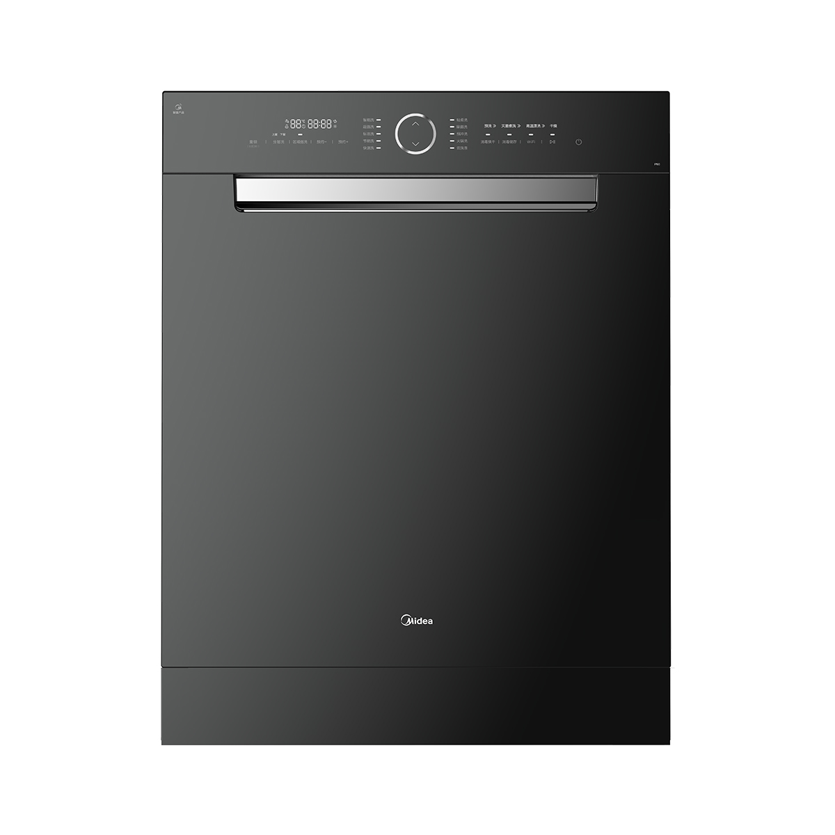 美的(Midea)13套家用嵌入式全自动洗碗机P60远红外热风烘干UV消毒除菌降噪长效鲜存智能洗碗机高清大图