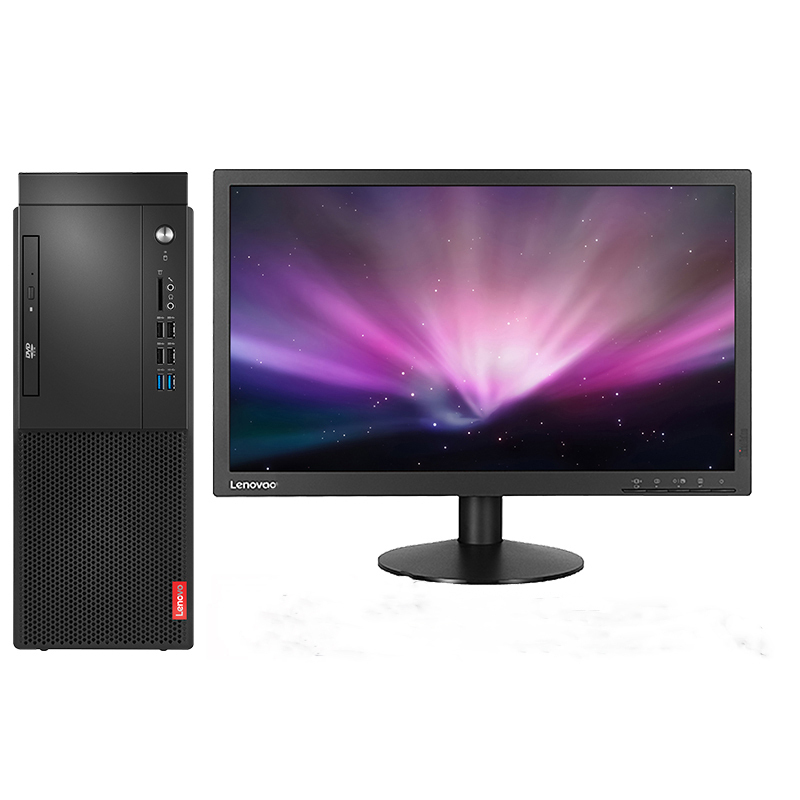 联想启天m425商用台式机i595004g1t195英寸视频