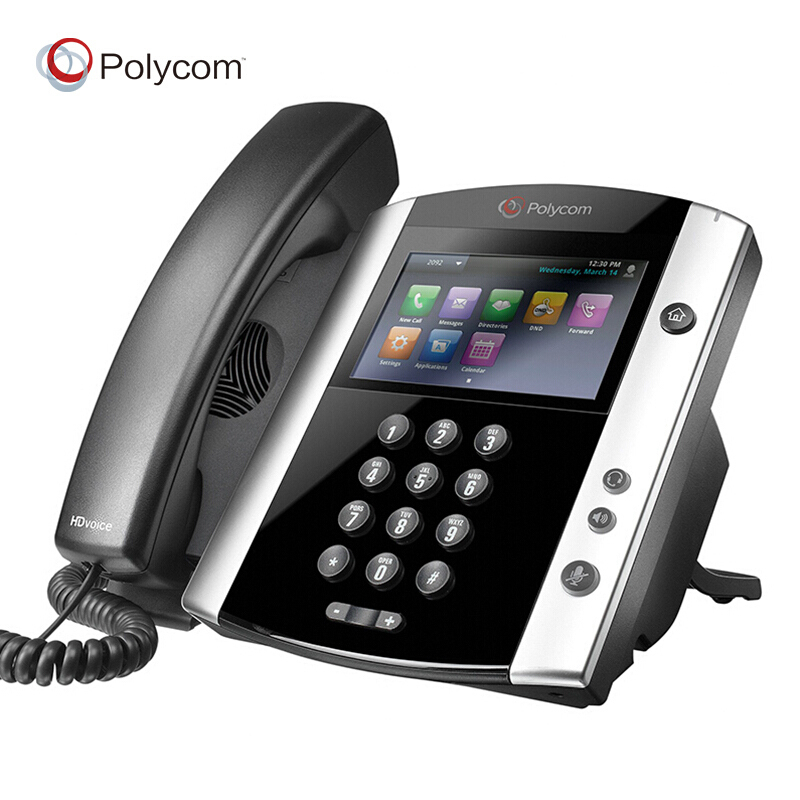 宝利通(POLYCOM)VVX601会议电话机座机音视频会议系统终端全向麦克风八爪鱼会议IP电话