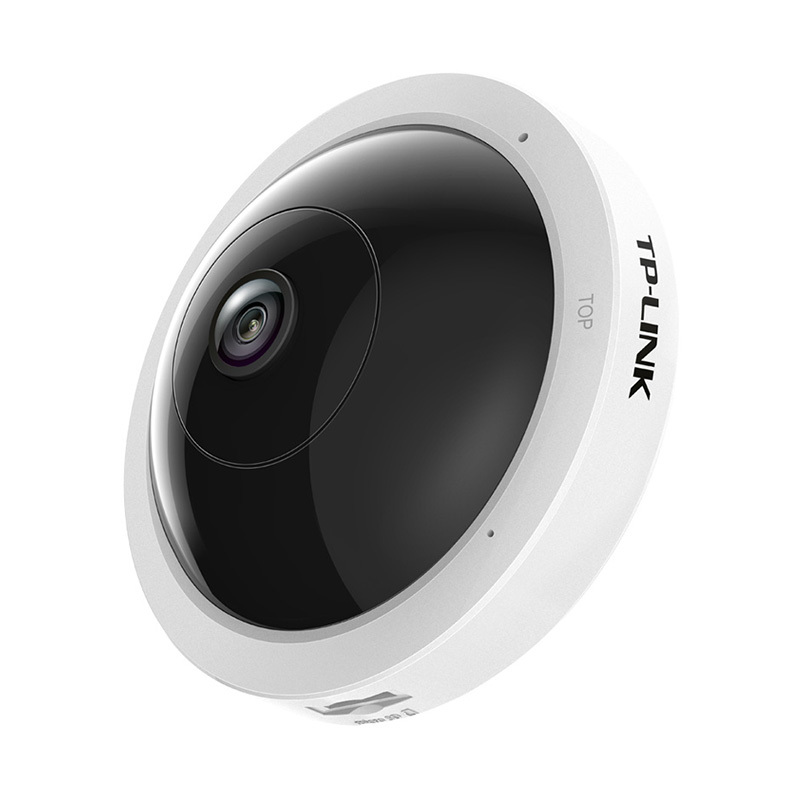 tplinktlipc55ah265高清500万鱼眼全景红外无线摄像机网络摄像头半球