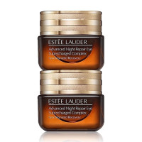 雅诗兰黛(Estee Lauder)眼霜小棕瓶抗蓝光 去黑眼圈眼部精华 抗蓝光眼霜15ml (两瓶装)