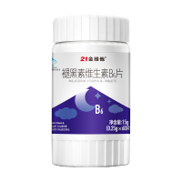 21金维他 褪黑素维生素B6片 60片/盒 助眠 改善失眠 提升睡眠质量