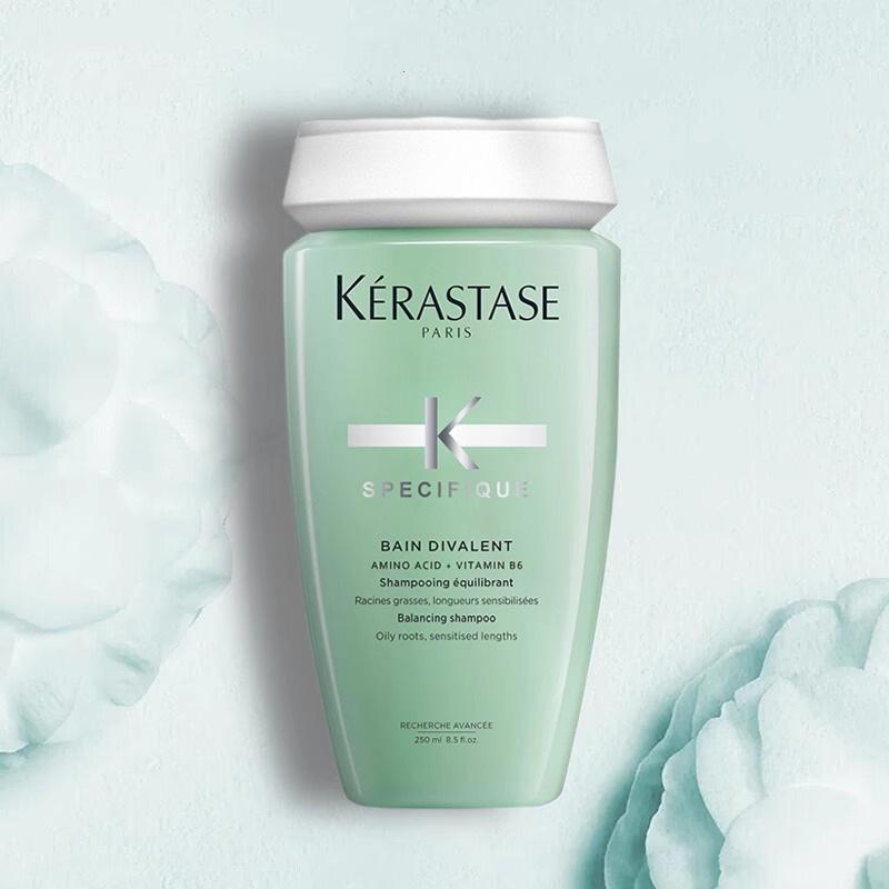 卡诗(KERASTASE)双重功能洗发水250ml 氨基酸进口无硅油温和清洁清爽控油蓬松高清大图