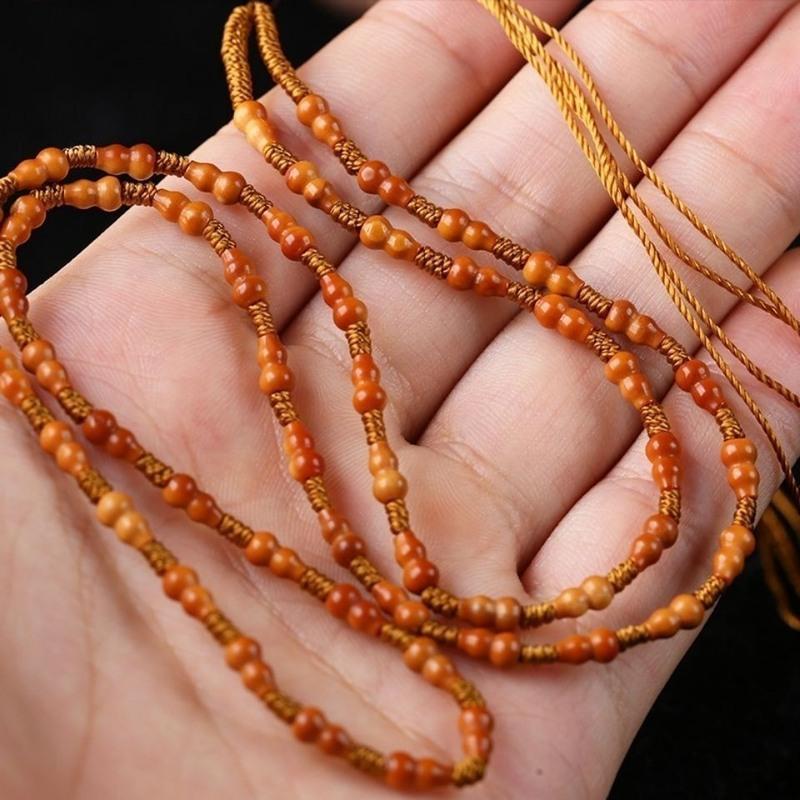 橄榄核小葫芦手工编织橄榄核小葫芦项链绳吊坠挂件绳翡翠玉坠密码男女