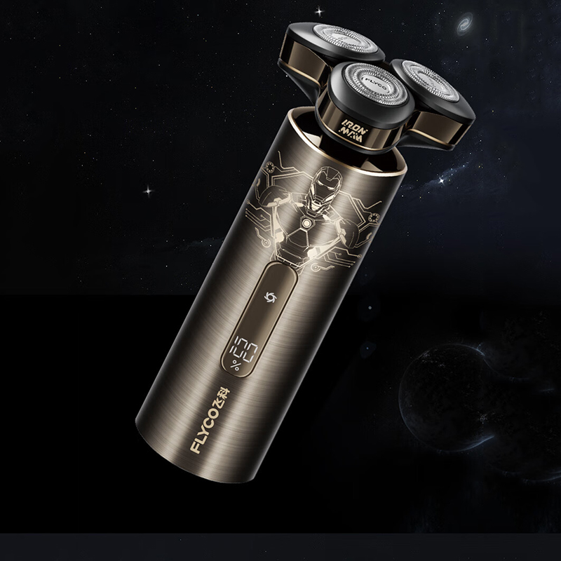 飞科(FLYCO)男士电动剃须刀 刮胡须刀须刨 漫威钢铁侠IP联名款 FS989钢铁侠 / 个高清大图