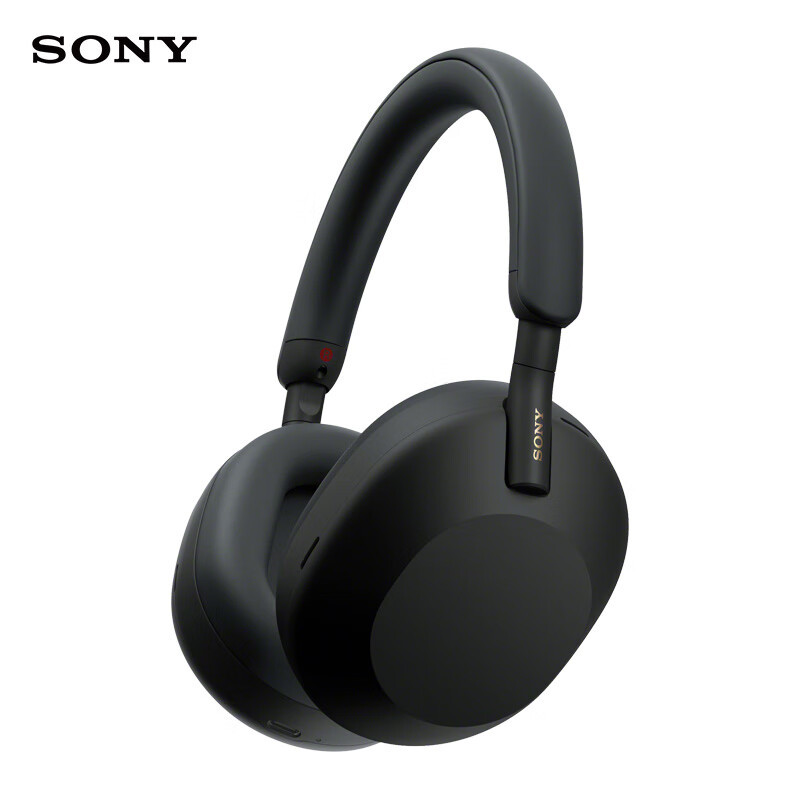 索尼(SONY)WH-1000XM6 头戴式无线降噪耳机 AI智能降噪 黑色 高考祝福礼物