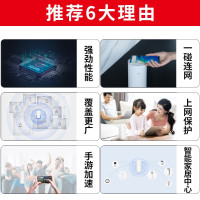 华为(HUAWEI)A2路由器 双千兆/ 一碰连2200M三频四核/高速路由/wifi穿墙/适合光.纤大户型/IPv6电竞路由 5G/5g双频优选 六颗信号放大器高速穿墙王信号