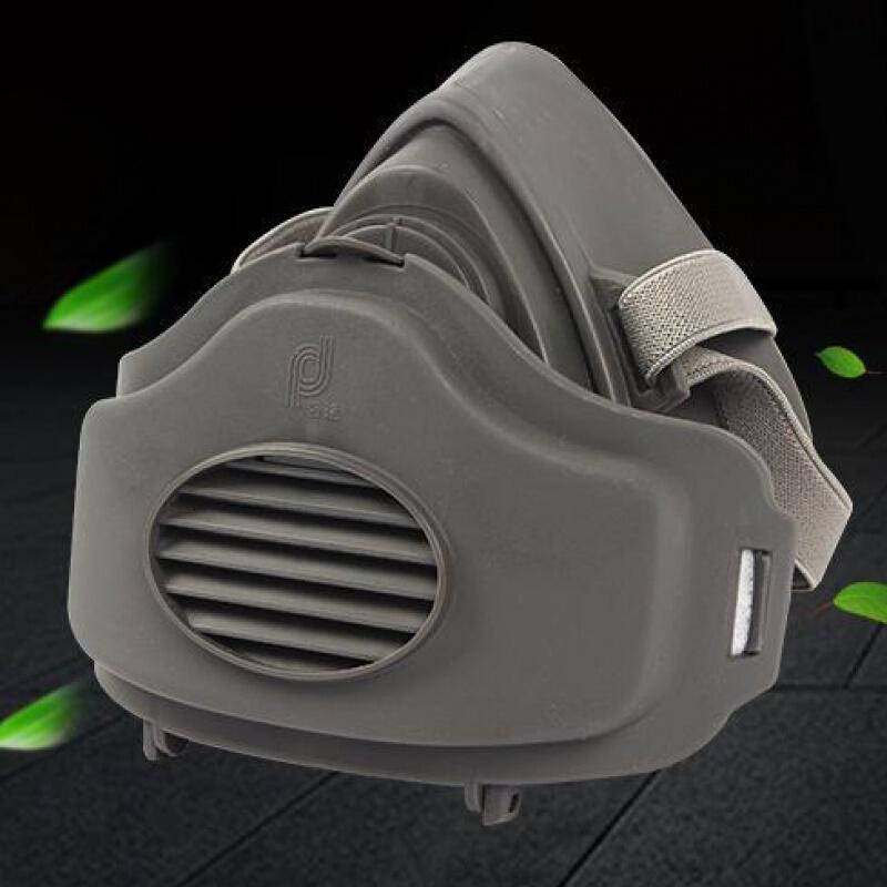 防尘口罩工业粉尘打磨面具防尘面具装修可清洗煤矿打磨面罩 8005防尘