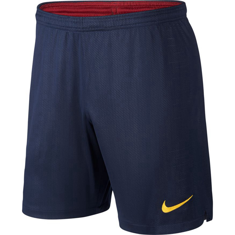 耐克(NIKE)新品现货NIKE18-19巴塞罗那主场短裤足球裤透气排汗 蓝色 894441-451