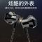 湾头通用游戏耳机vivo华为OPPO小米苹果重低音高品质K歌有线耳塞 V10塑料版[炫酷黑]3D音效