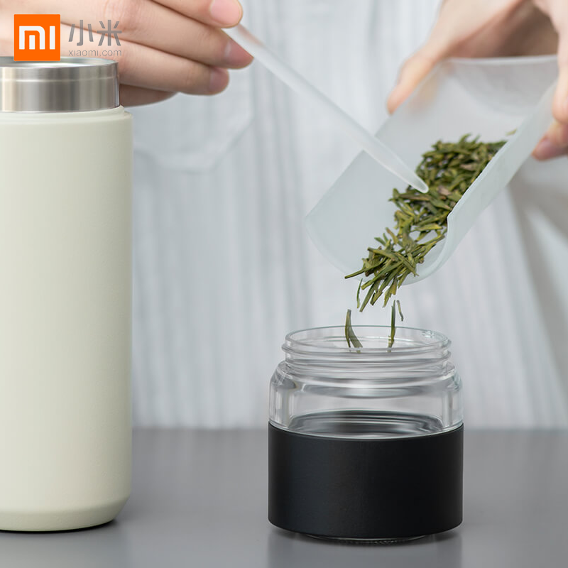 [官方旗舰店]小米生态链 funjia保温泡茶杯 520ml 茶水分离,一杯三用,长效保温 小米保温杯 水杯高清大图