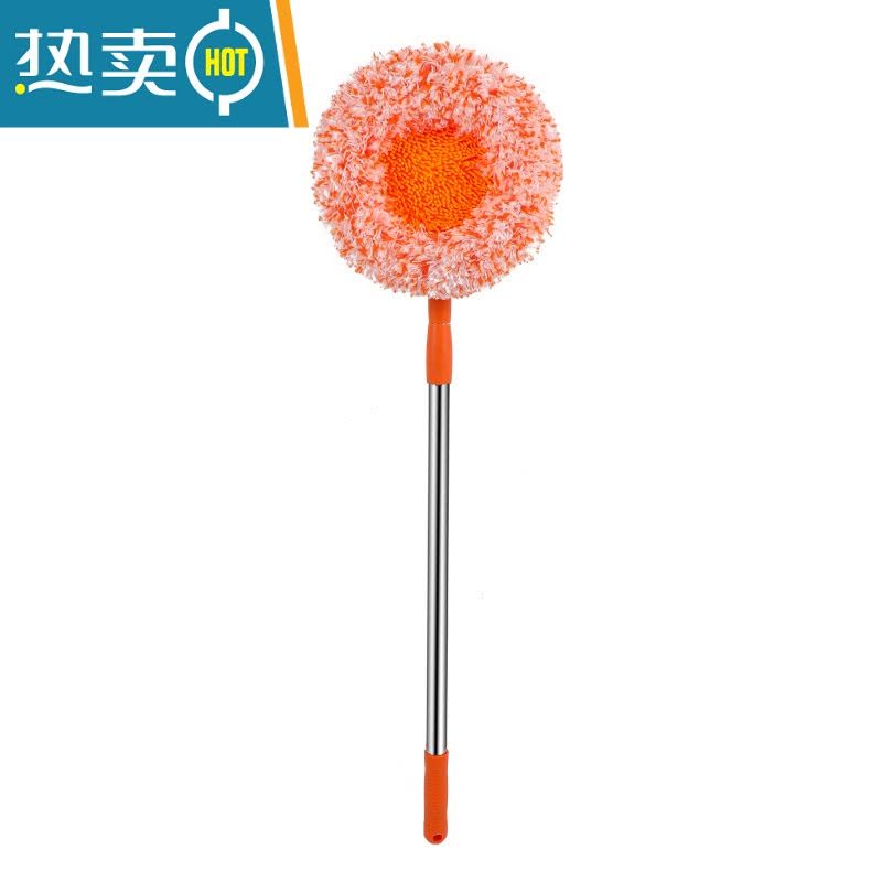 敬平擦玻璃器家用高层高楼窗外刮水器窗户清洁工具纱窗清洗保洁专用 长款/灰色[共1个布头]图片