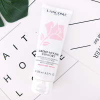 LANCOME/兰蔻粉色洗面奶 清滢柔肤洁面乳125ml 干性肌肤 法国原装进口