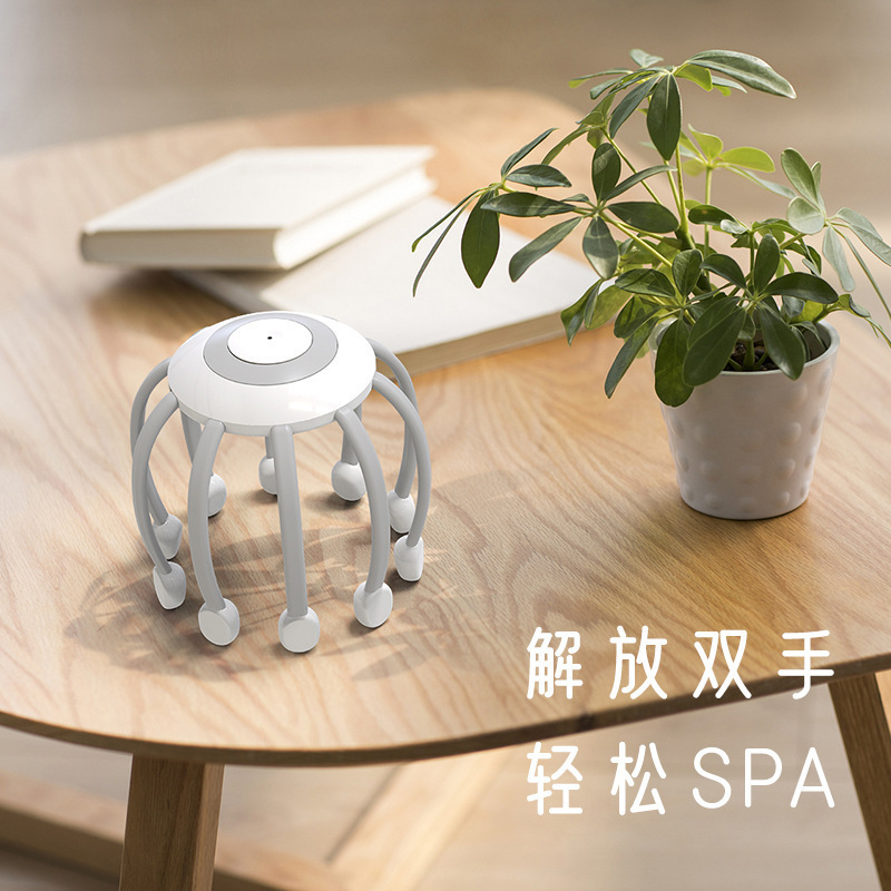和正 (HEZHENG) 头部按摩器按摩仪 头皮按摩器按摩爪按摩器 HZ-IH-1