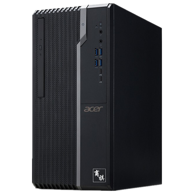 宏碁（ACER）商祺V4288台式主机（G5905 4G 1T 集显）黑