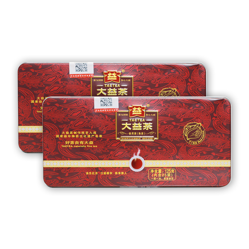 大益茶 一级散茶(2021/2022批次)普洱茶熟茶2021/2022年盒装普洱熟茶勐海茶厂云南散茶