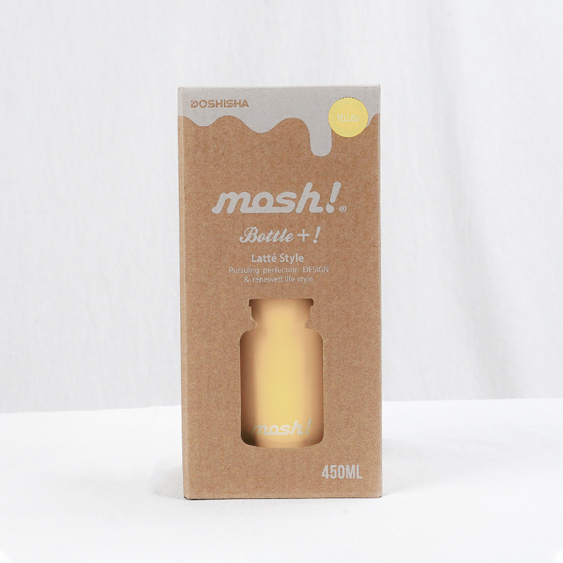 日本mosh!保温杯保冷杯拿铁系列 450ml 宝蓝色