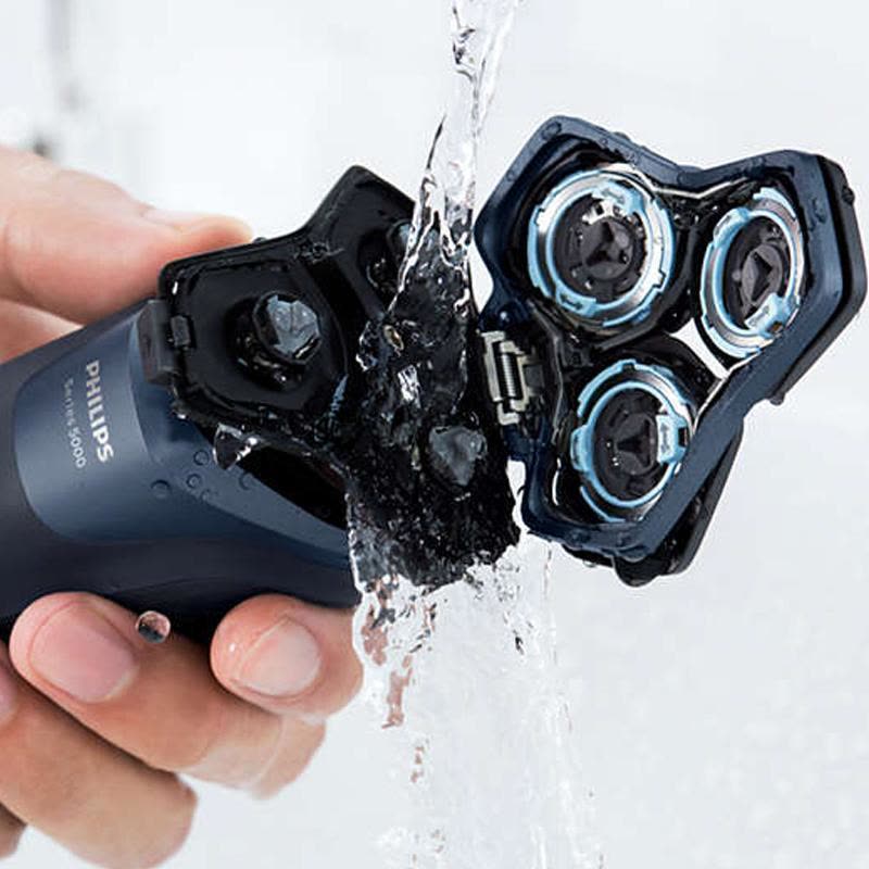 飞利浦(PHILIPS)电动剃须刀 黑蜂巢刮胡刀S5533干湿两用全身水洗灵动刀头亲肤智能肌能感应5分钟闪充男士礼物图片