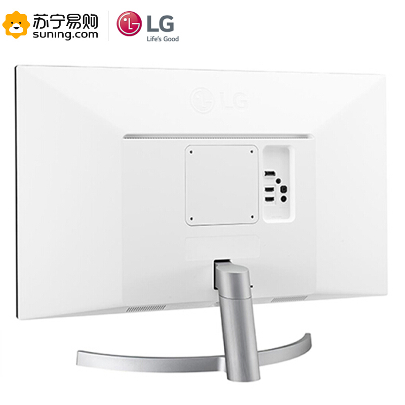 LG 27UK600 27英寸 UHD4K 超高清 HDR10 IPS硬屏 sRGB99% FreeSync 三面微边框显示器 DP HDMI接口
