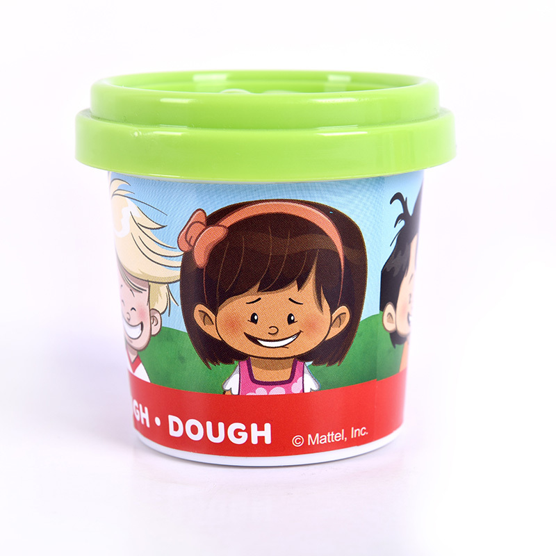 美国正品Fisher Price费雪创意彩泥3杯儿童动手DIY益智玩具橡皮泥