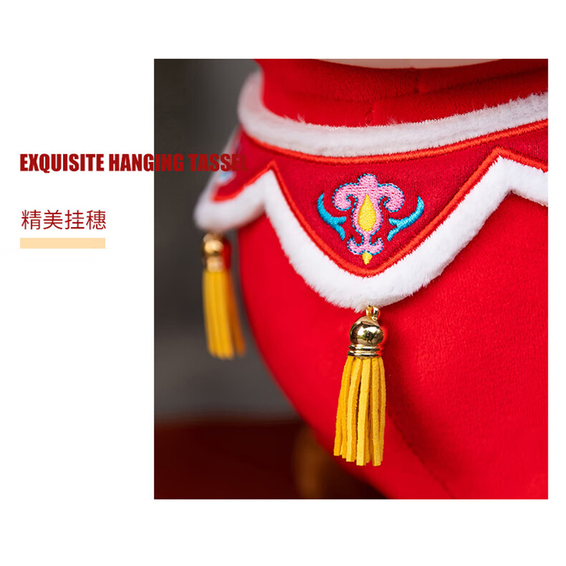 海惠有品(HAI HUI HOME) 马年吉祥物 马载富贵30cm 毛绒玩偶公仔 / 个高清大图