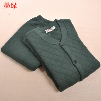 波迷娜(BOMINA)新款棉保暖内衣套装女中老年开身秋衣秋裤加肥加大保暖裤