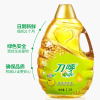 刀唛大豆油2.2L非转基因成品大豆油食用油小瓶桶装家用