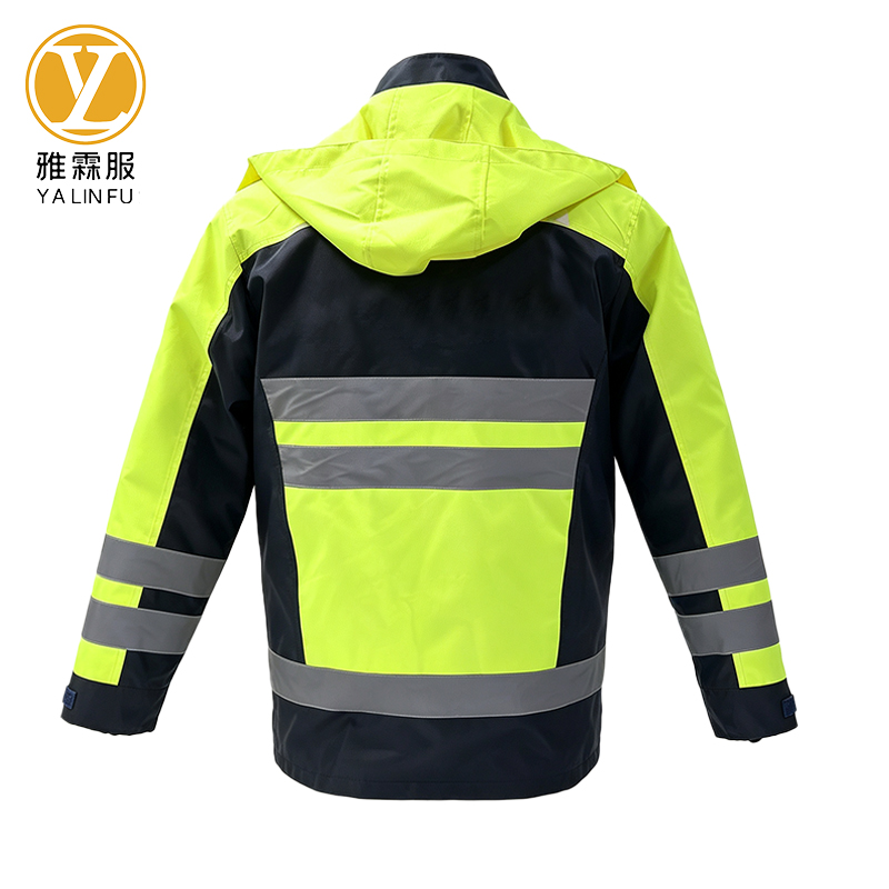 雅霖服 高可视性警示防寒服 YLF-1688 套高清大图