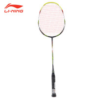 李宁(LI-NING)羽毛球拍单拍男女通用第五代全碳素经典入训练羽拍AYPP048-1(已穿线)灰绿