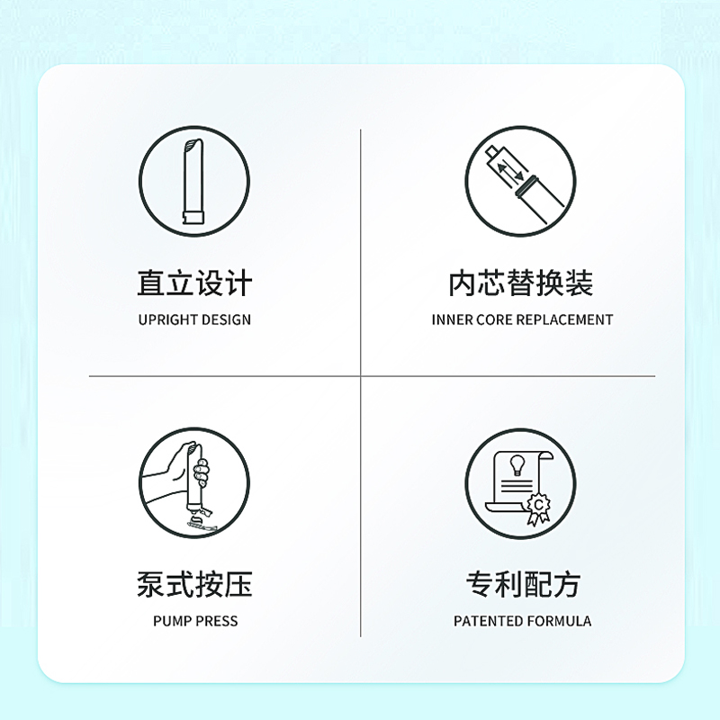 皓齿健 100g 清焱祛渍(泵式)牙膏 (计价单位:支)高清大图