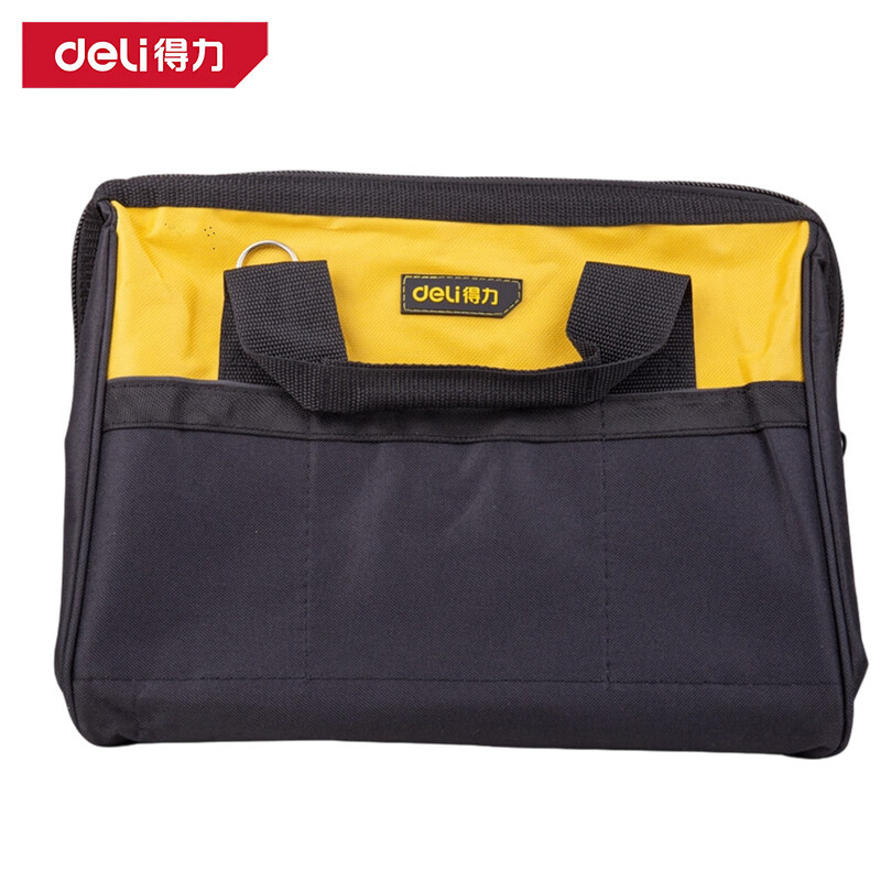 得力(deli)DL-P2工具包16寸防水涤纶布包多功能收纳包加厚维修工具包