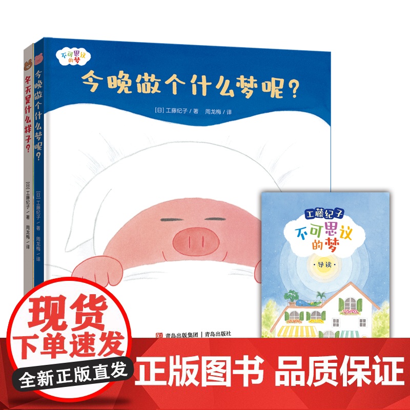 不可思议的梦 + 今晚做个什么梦+ 冬天是什么样子 工藤纪子儿童睡前亲子故事书3-6岁儿童绘本亲子睡前共读故事书高清大图
