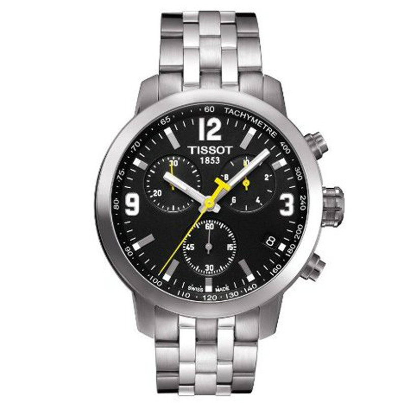 瑞士品牌 TISSOT(天梭)骏驰200系列 石英表 男士 手表运动 皮革男表腕表 T055.417.11.017.00