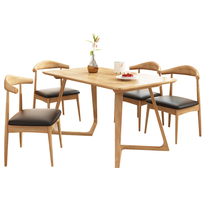 榭邦xbZ15-1 办公家具 原木色餐桌