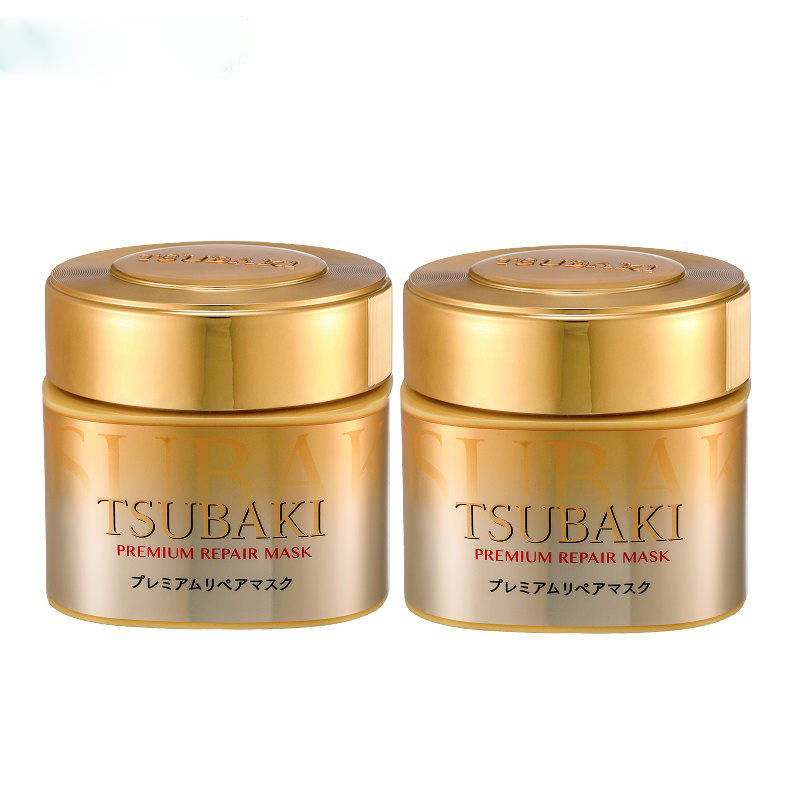 资生堂(Shiseido) 日本原装 丝蓓绮新版金色多效修复烫染干枯金瓶护发素发膜180g
