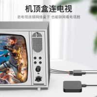 威迅(VENTION)HDMI转AV转换器 数字高清转3RCA音视频色差线 AEEB0