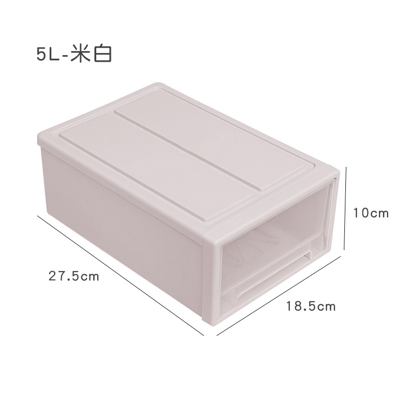 衣物收纳箱抽屉式家用整理大号衣柜置物盒塑料储物收纳柜子收纳柜 三维工匠高清大图