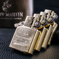 ZIPPO打火机内胆机芯金银色常规机通用美国正版原装正品芝宝配件